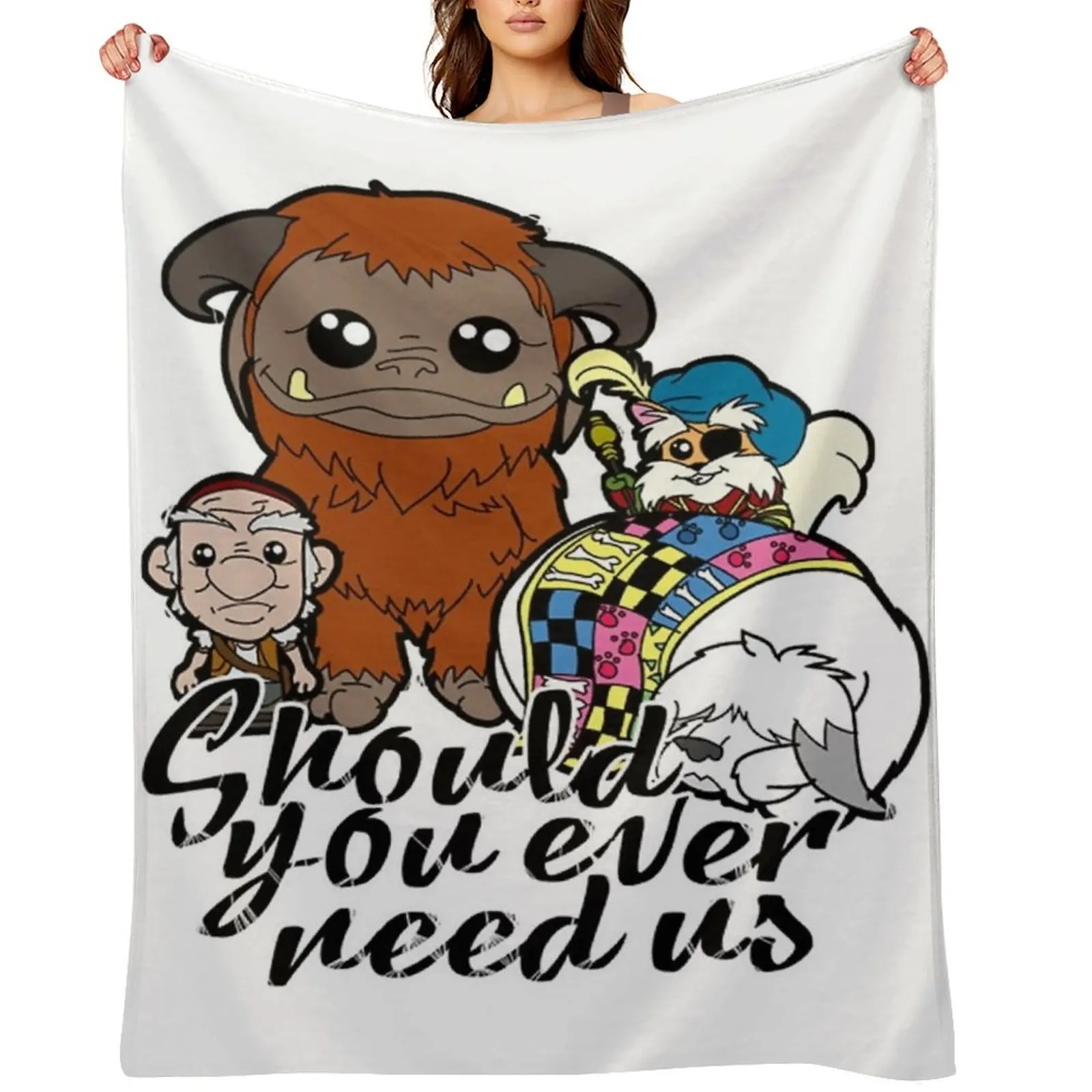 

Funny Should you ever need us Throw Blanket Decorative Throw Decorative Beds Winter beds Blankets