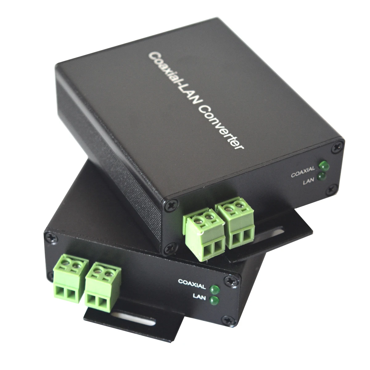 Ethernet over Twisted Pair Converter -Ethernet Extender over Twisted line Phone wire line, RJ45 LAN Network Booster Up to 2Km