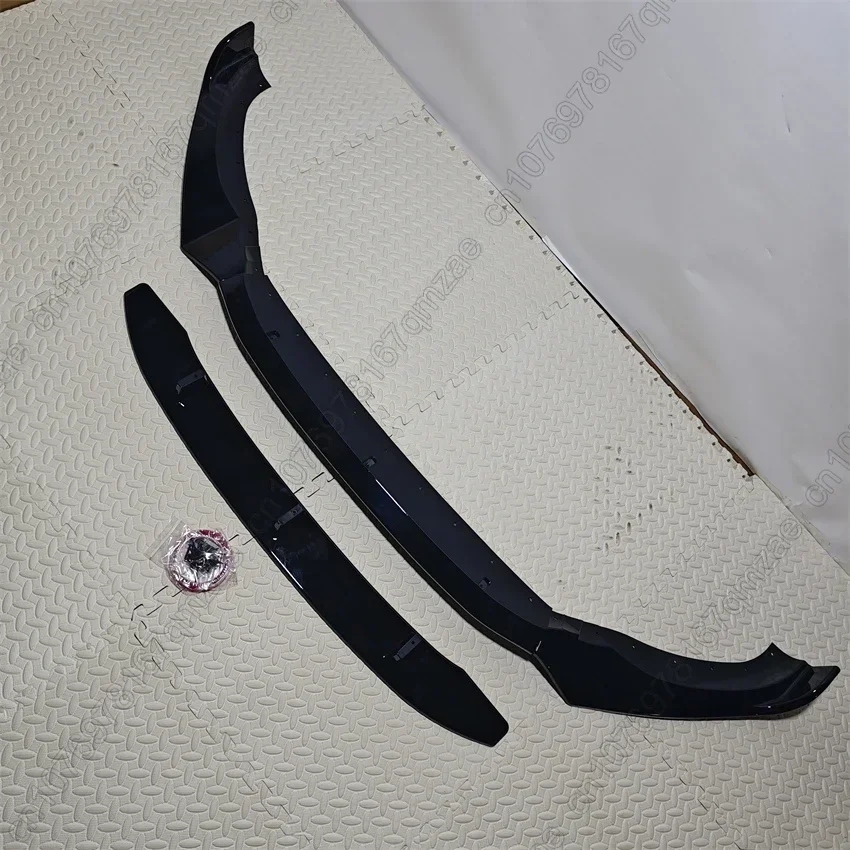 Front Bumper Lip Splitter Spoiler Diffuser For BMW X3 G01 & X4 G02 M Sport 2017-2021 4PCS CAR Bumper Guard Protector Cover Kits