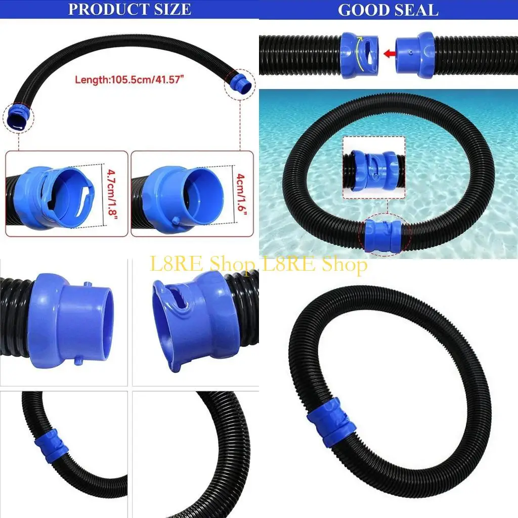 L8RE Swimming Pool System Cleaning Robot Vacuum Twist Lock Hose For R0527700 R0527700