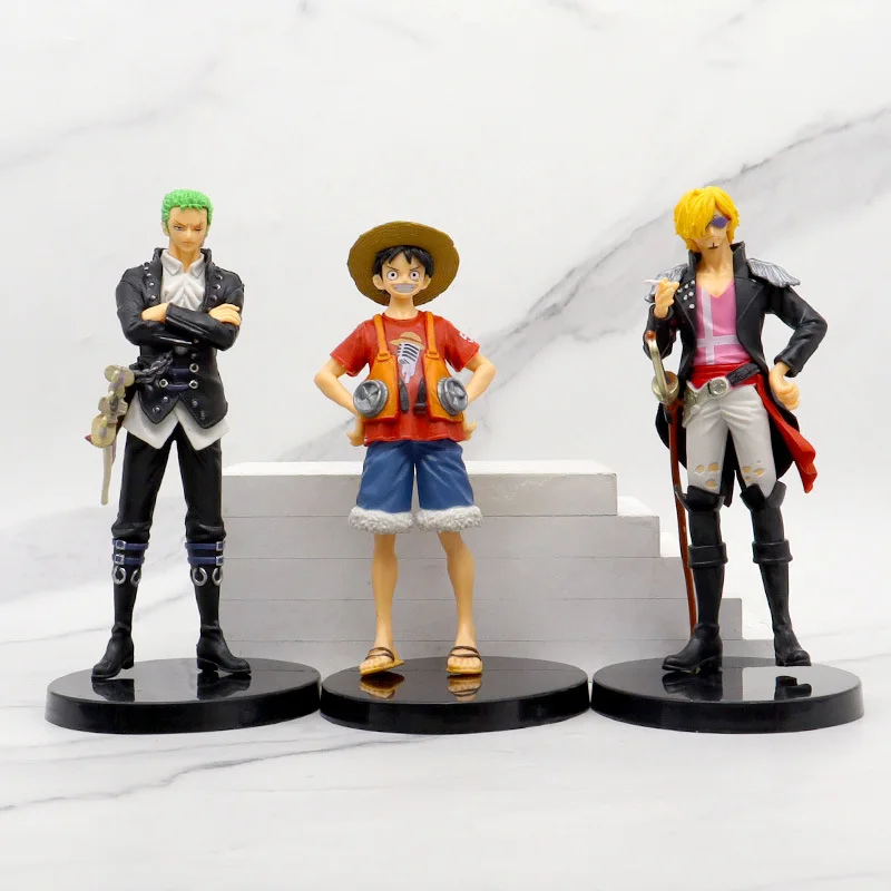 Cartoon Anime One Piece Nami Uta Luffy Zoro Sanji Robin Shanks Model Toys Figure Gifts