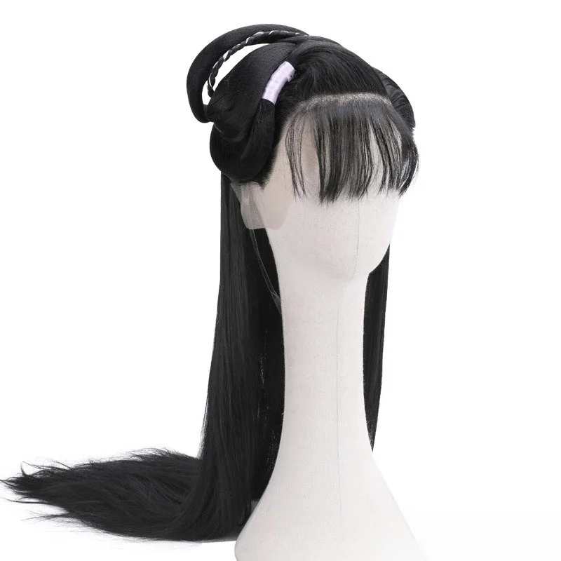 

Film and television drama Dream of Red Mansions Lin Daiyu has the same full wig stage performance integrated wig