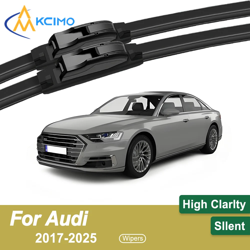 

2-Pack Superior Wiper Blades for Audi A8 D5/4N 2017-2025 All-Season Durable Quiet Wiping Uninterrupted Visibility
