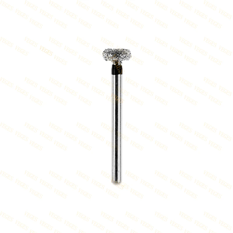 WR Type 10pcs Dental Strawberries High Speed Diamond Burs Drill Bits Dentistry Cutters Medium Emery Dentist Lab Tools