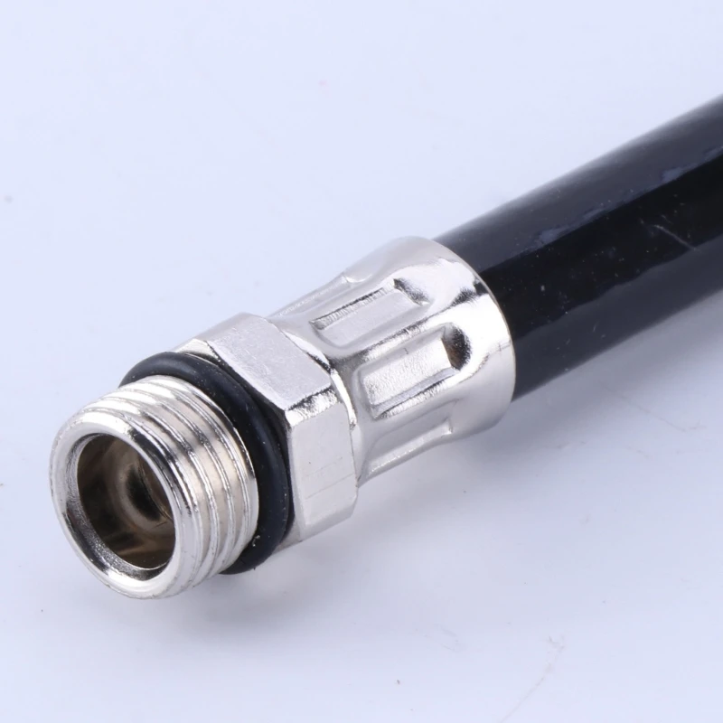 Car Bicycle Motorcycle Bike Flexible Clip On Air Tyre Tire Chuck Inflator Hose M126 hot sale