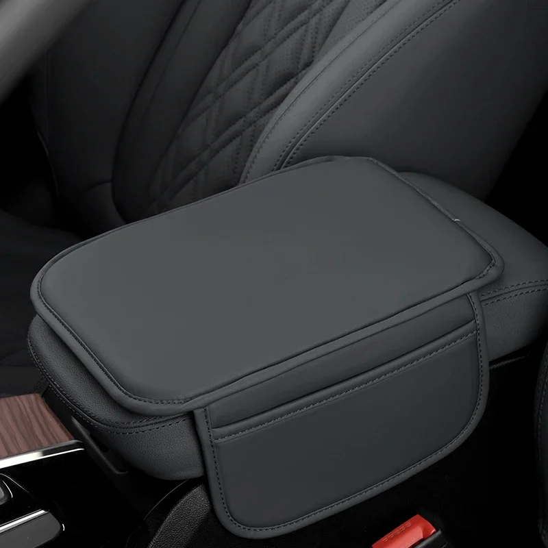 Car Armrest Box Pad Leather Auto Armrest Mat Car Accessories For Audi A1 A2 A3 A4 A5 A6 A7 A8 Q1 Q2 Q3 Q4 Q5 Q6 Q7 Q8 TT RS3 RS7 view 6