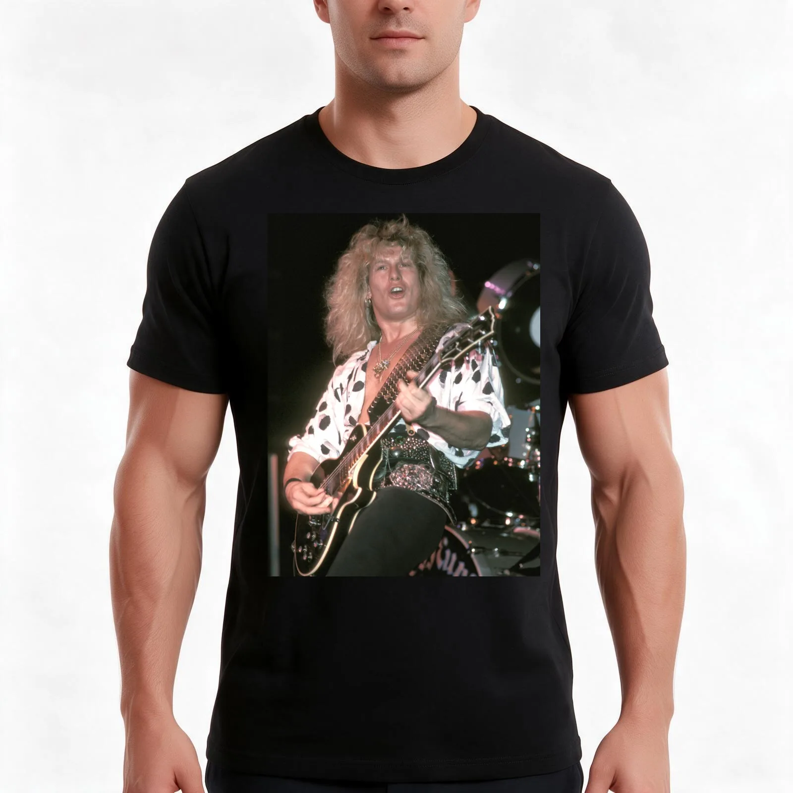 John Sykes Photograph T-Shirt Summer Casual Cotton Tee Oversized Streetwear Tops Vintage Graphic Print Unisex Men Women