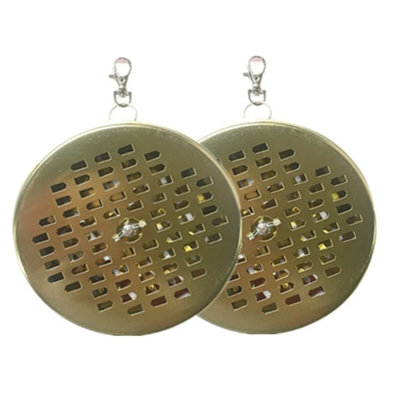 2Pcs Mosquitoes Coiled Holder Incenses Burners Mosquitoes Storage Coiled Box 448D image 4