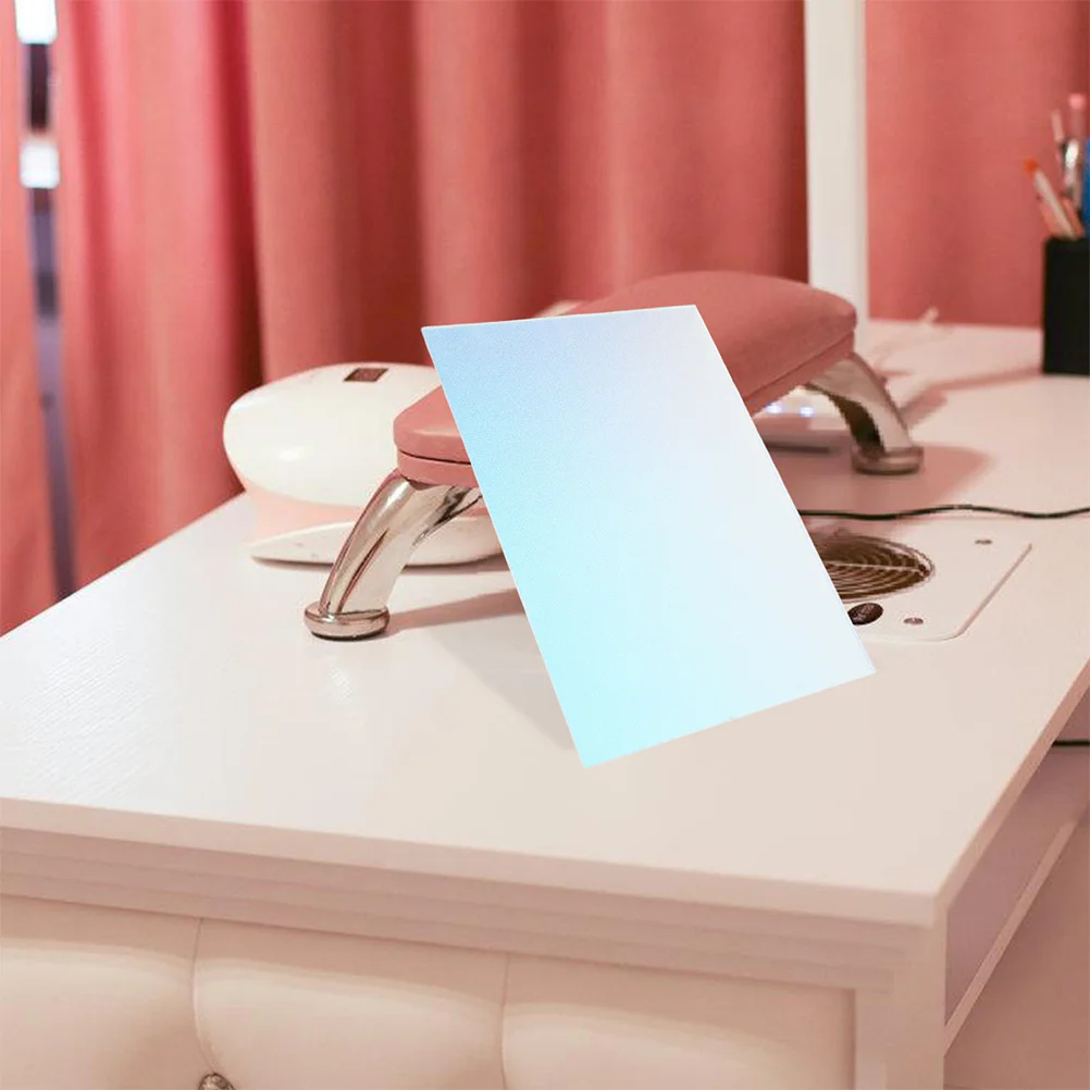 

2pcs Acrylic Display Board Finish Nail Art Sample Tray Japanese Design For Salon Photo Prop Gel Polish Color Chart Holder