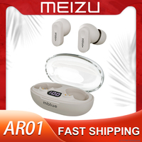 Original MEIZU mblue AR01 Earphones Wireless Bluetooth 5.4 Game Music Headphones Call Noise Reduction HiFi Stereo Headset 200mAh