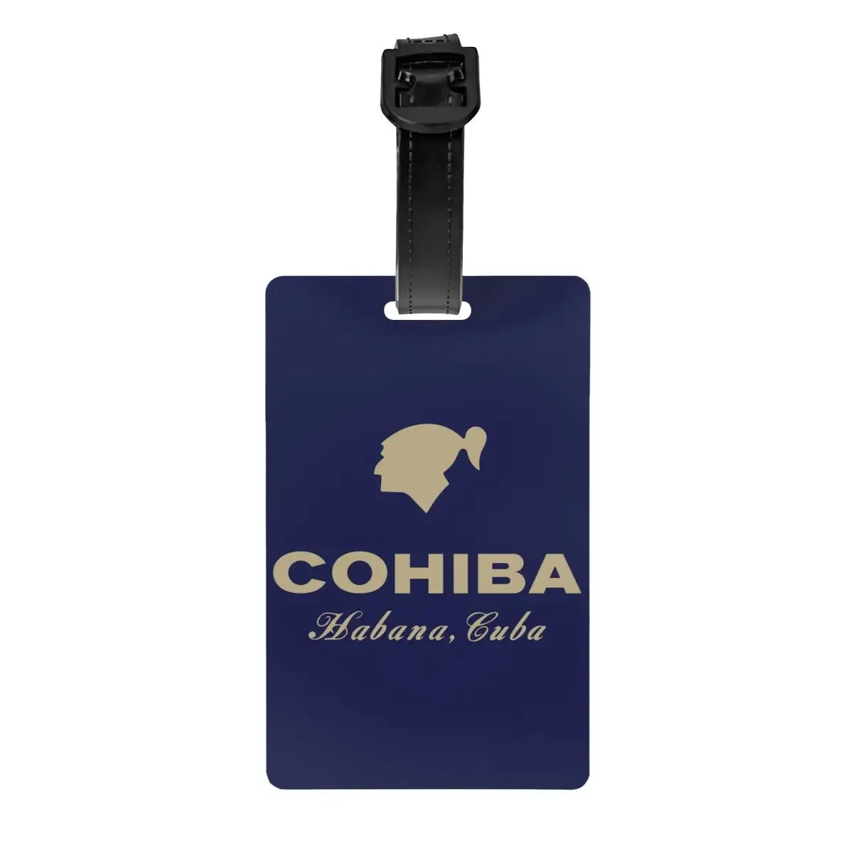 

Cuban Cigars Cohiba Luggage Tags for Suitcases Privacy Cover Name ID Card