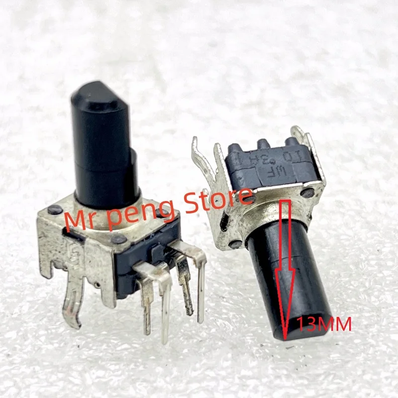 2pcs for CASIO electric piano, electronic organ type RK09 double potentiometer, A10k long handle 17mm B103 13MM