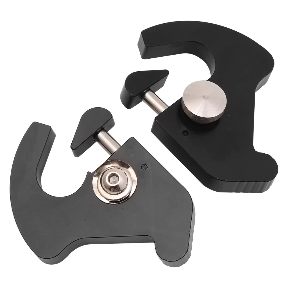 Motorcycle Detachable Rotary Sissy Bar Backrest Luggage Rack Docking Latch Clip Kit For Harley Touring Road King Sportster