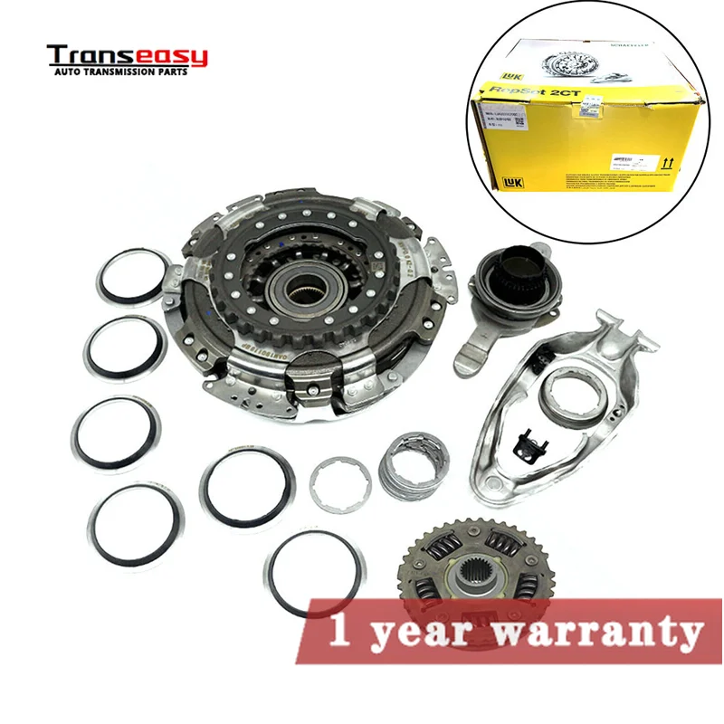 

LUK New DQ200 0AM DSG Gen 2 New version Dual Clutch Kit 7-speed 602 0006 00 Fits For Audi VW Golf 1.2T 1.4T 0AM198140L