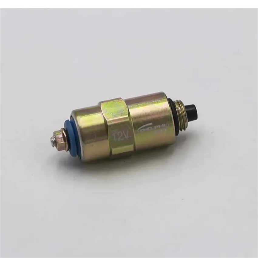 10cps 12V Diesel Stop Solenoid 7185-900W Fits For Case J904630 83981012 CAV 7167-620A 7167-620B Fuel Injection Pump