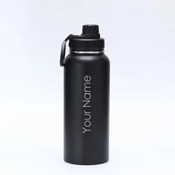 Custom Water Bottle 1000mL 1200mL 1900mL 3800mL32oz 40oz 64oz 128oz outdoor large capacity vacuum sports Thermos Flask