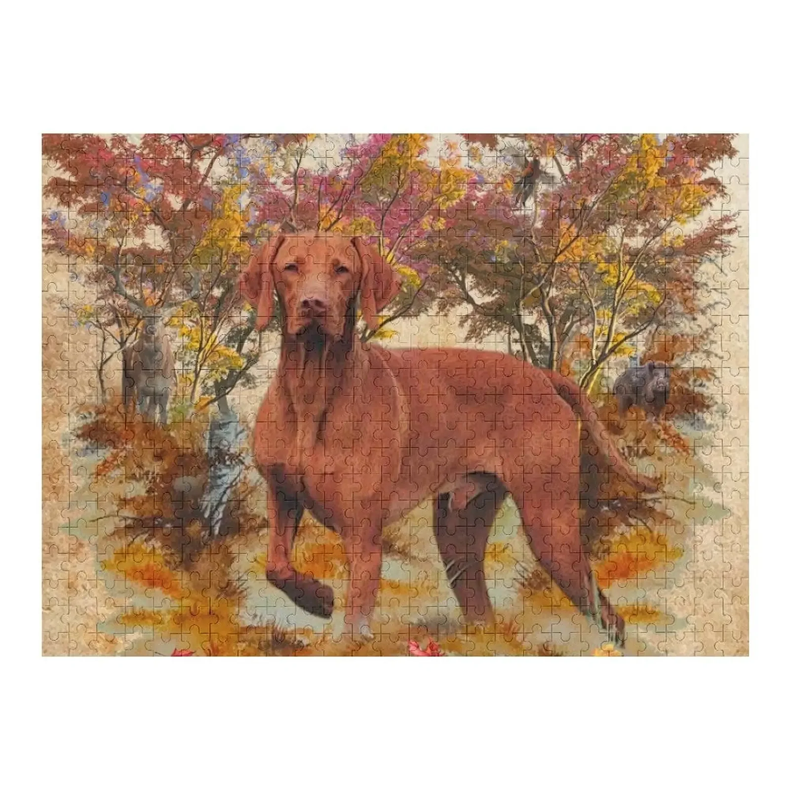 

Hungarian Vizsla Jigsaw Puzzle For Children Anime Jigsaw Pieces Adults Puzzle