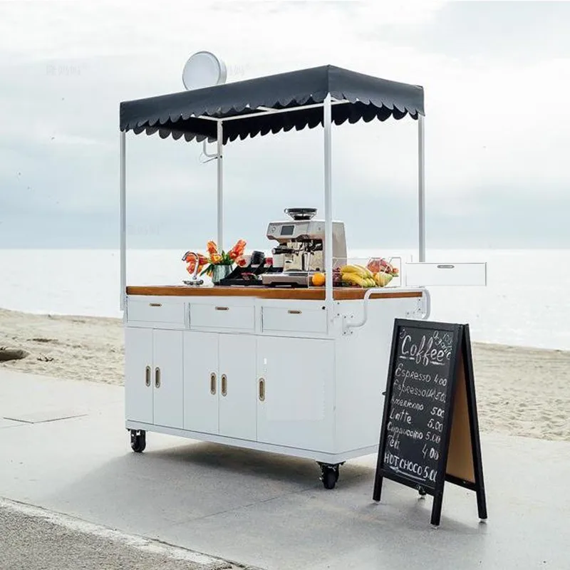 

Mobile Coffee Food Truck Market Dessert Stall Snack Truck Stall