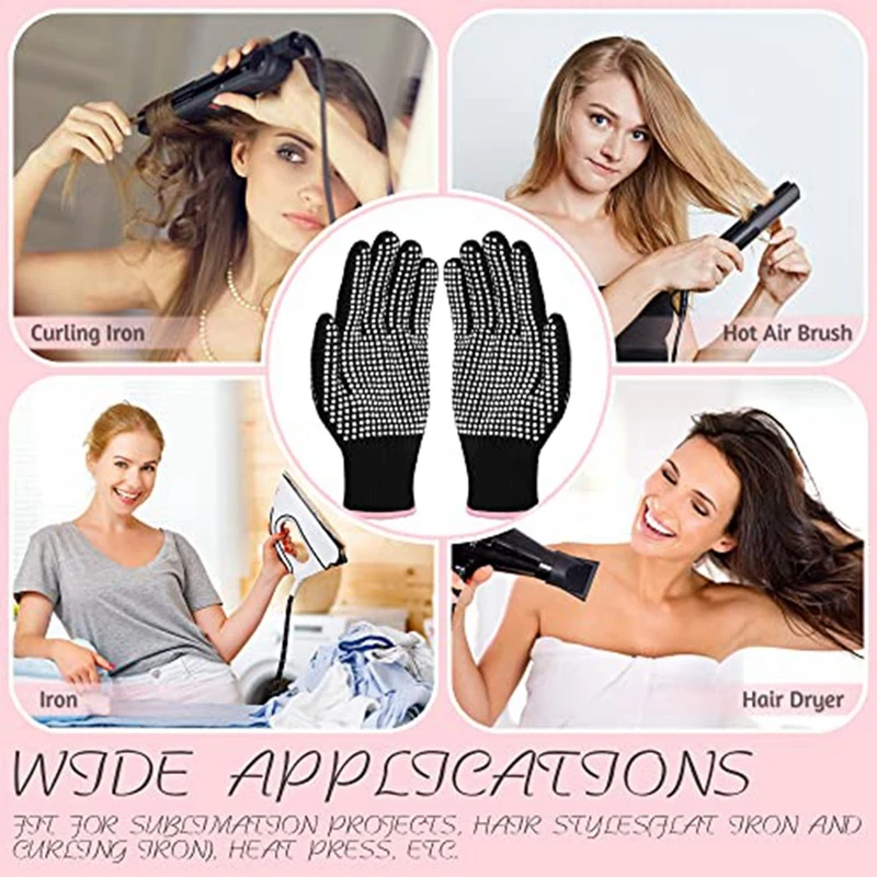 8 Rolls Heat Tape For Sublimation With Resistant Gloves Transfer Tape Sublimation Heat Press,5 Sizes 108Ft For Each Roll