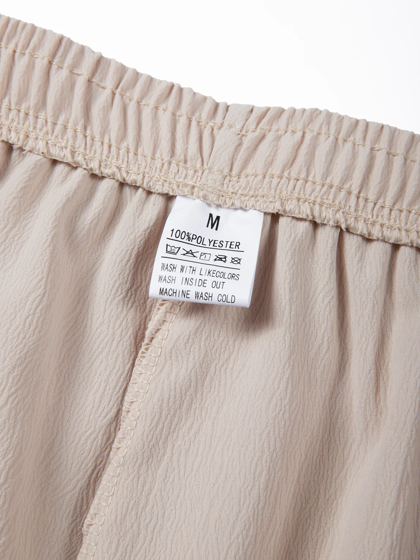 Sommer Neue männer Atmungsaktive Shorts Hawaii Strand Kurze Hosen Männliche Einfarbig Hosen Lose Leichte Kurze Streetwear – Detail 15