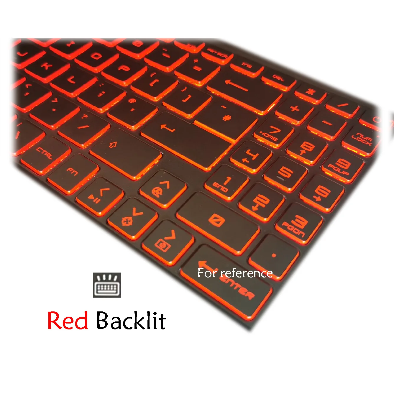 Imagem -06 - Teclado Retroiluminado Vermelho do Portátil Msi Katana Gf66 Gf76 Katana 17 B11u B11ucx Alfa 15 B5ee Bravo 15 B5dd 15 B5ed Alemão Qwertz