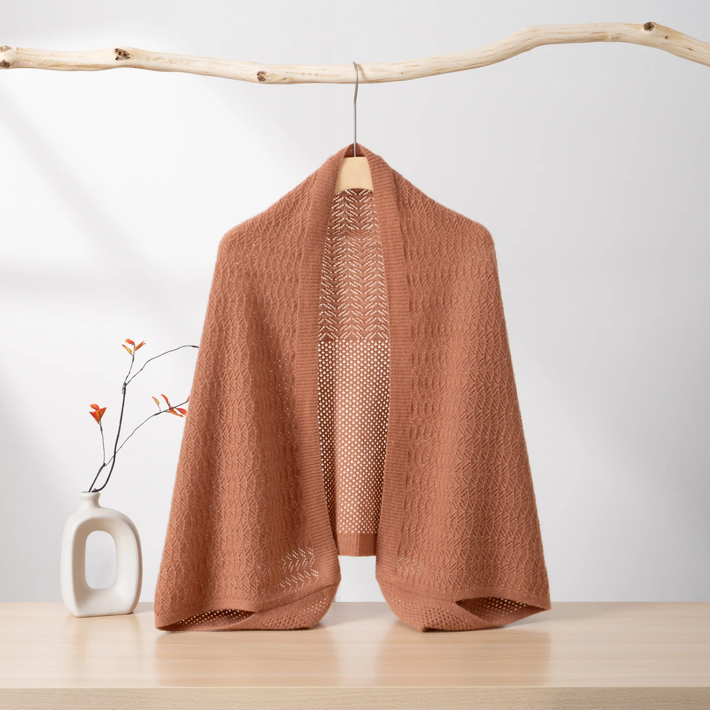 

MERRILAMB 100% качественный кашемировый женский вязаный шарф-шаль, мягкий трикотаж, кардиган, плащ, накидки на плечи, защита шеи, пашмина