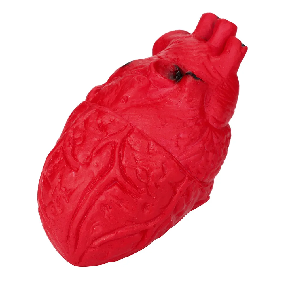 Novelty Silicone Stress Ball Scary Organ Heart  Toy Stress Reliever Toy suministros para fiestas recuerdos de boda taba squishy