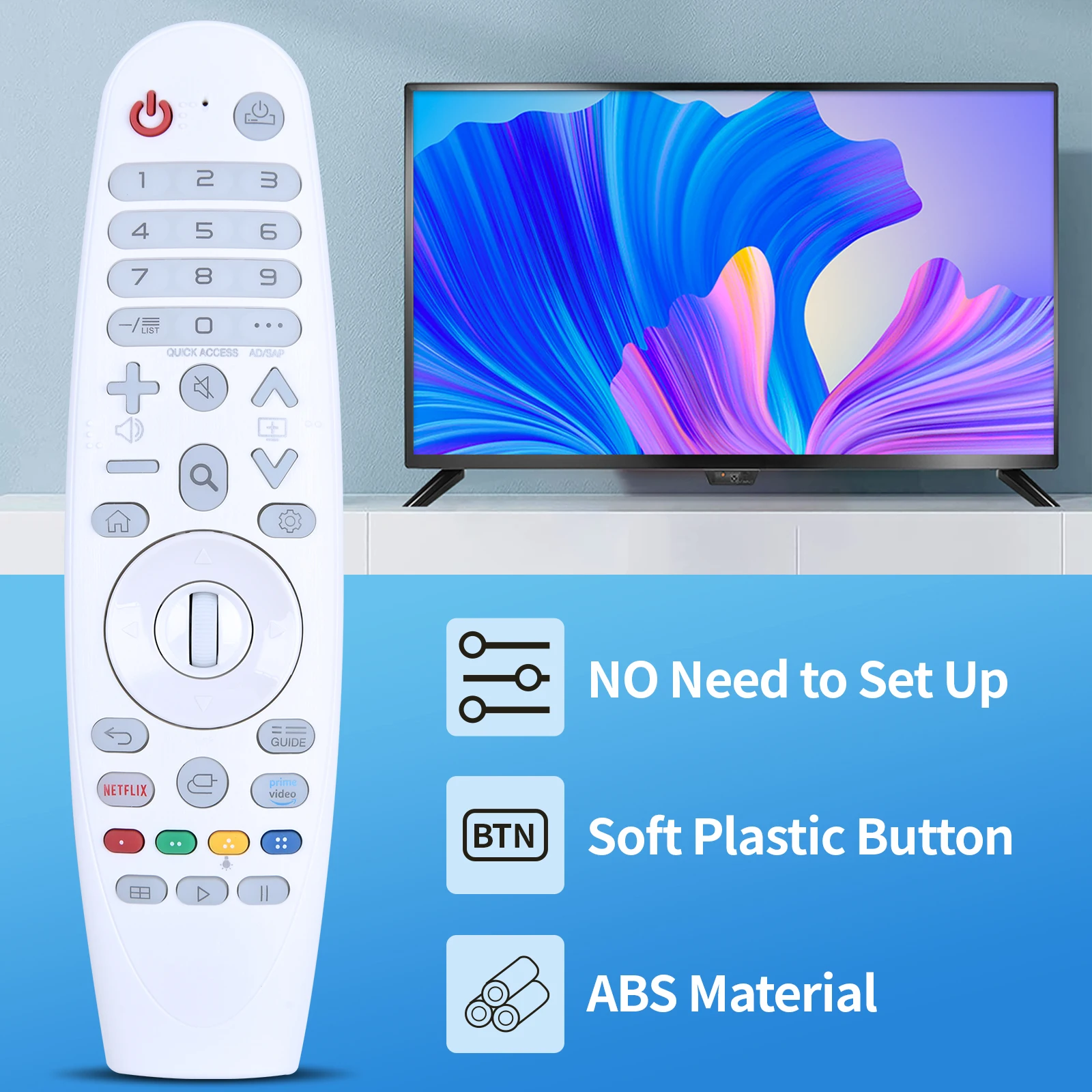 Remote control AN-MR19PJTR AKB75735304 for L/G Hu70la 55um7520psb 75qned99upa HU710PW HU70LA projector
