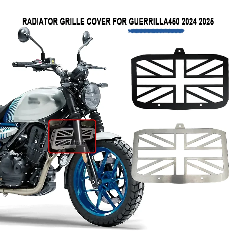 

New GUERRILLA450 Motorcycle Accessories Radiator Guard Grille Protective Cover Fit For Guerrilla 450 Guerrilla450 2024 2025