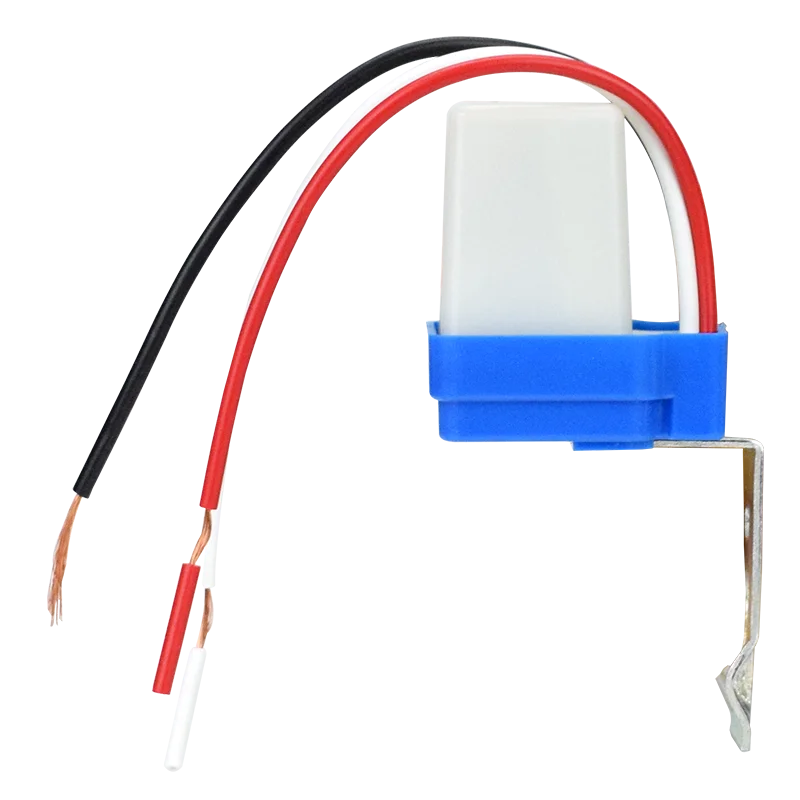 PARMAutomatic On Off Photocell StreetLampLight Switch Controller AC110V AC220V DC24V 50-60Hz 10A PhotoControl Photoswitch Sensor