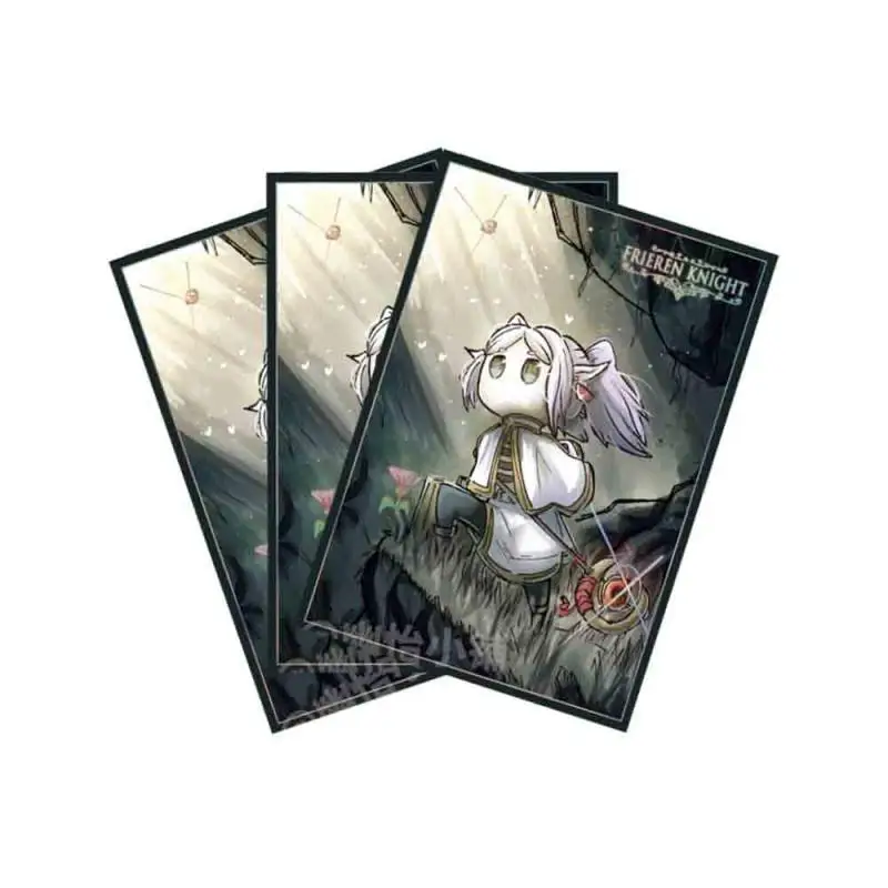 50Pcs/set Acg Girls Cards Sleeve Frieren The Hollow Knight 63X90MM Anime Game Characters Colorful Laser Version Protective Cover