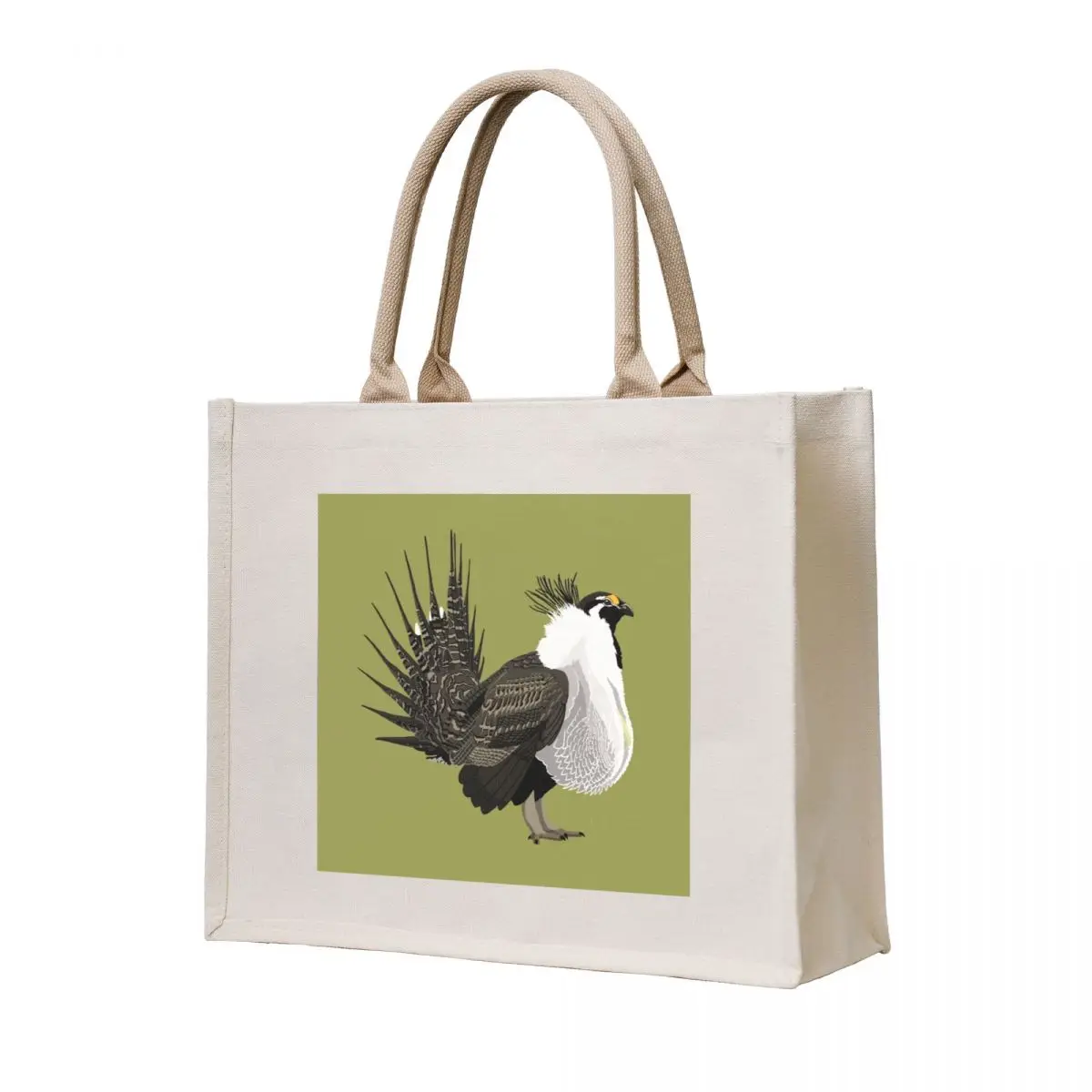 

Greater Sage-Grouse (support the Bird Conservancy of the Rockies) Tote Bag Big bag women reusable shopping bags