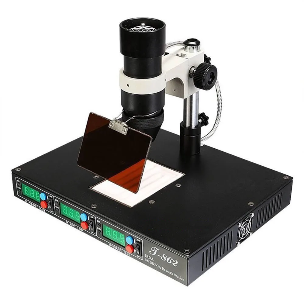 For High Quality For Irda Welder SMD Code Desoldering BGA Rework T-862 Infrared IR BGA Soldering Station