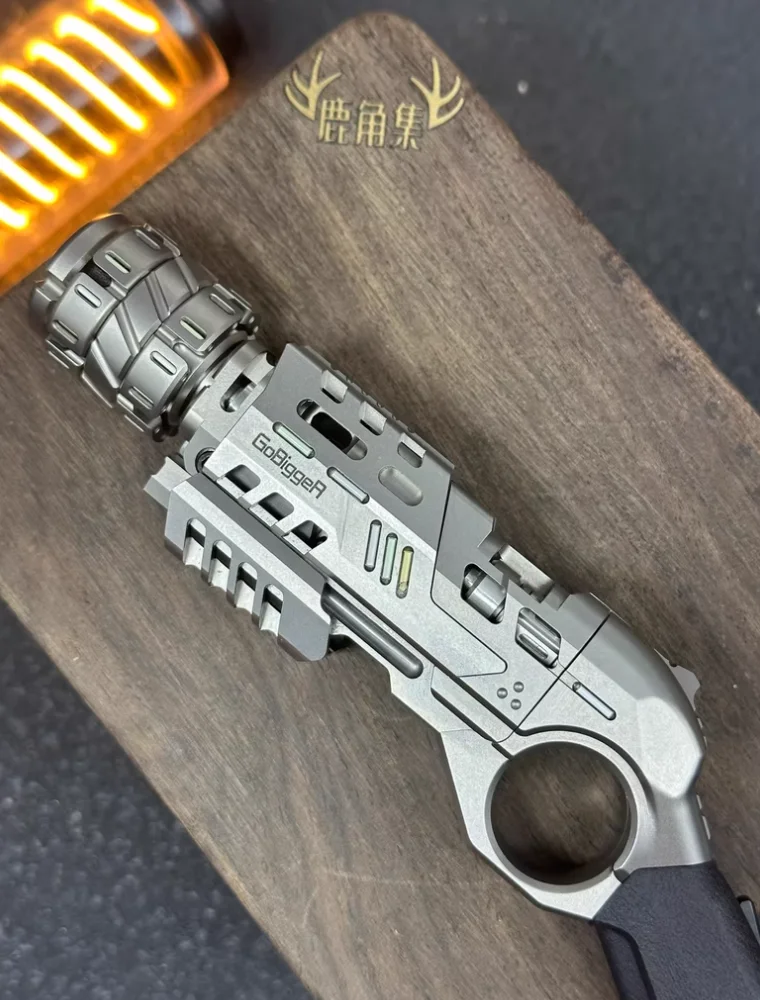 

Б/у EDC GoBigger Titanium Boom Fidget Slider Декомпрессионные игрушки