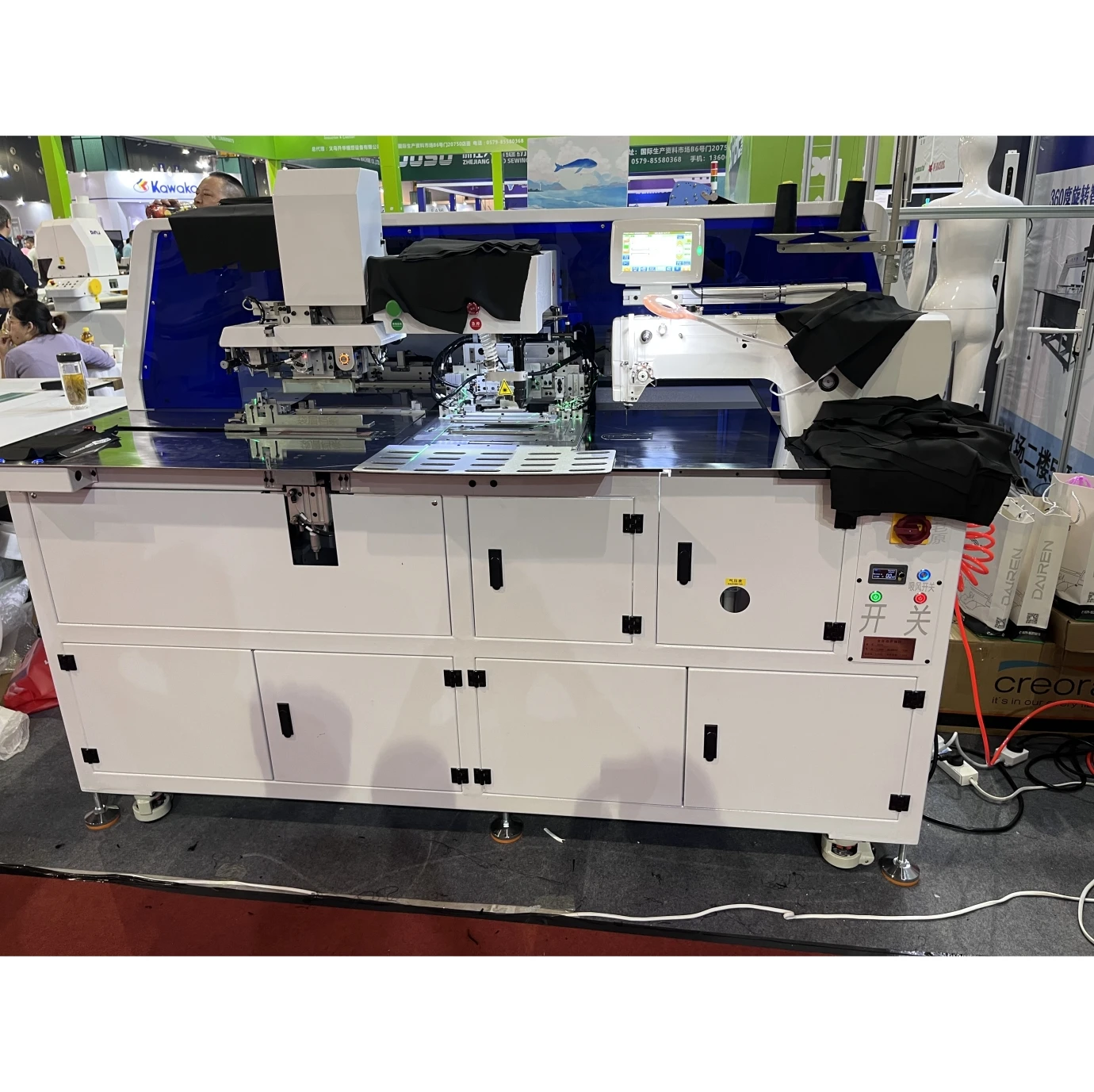 Pocket Welt Opening Machine Automatic Laser Pocket Welt Sewing Machine Industry