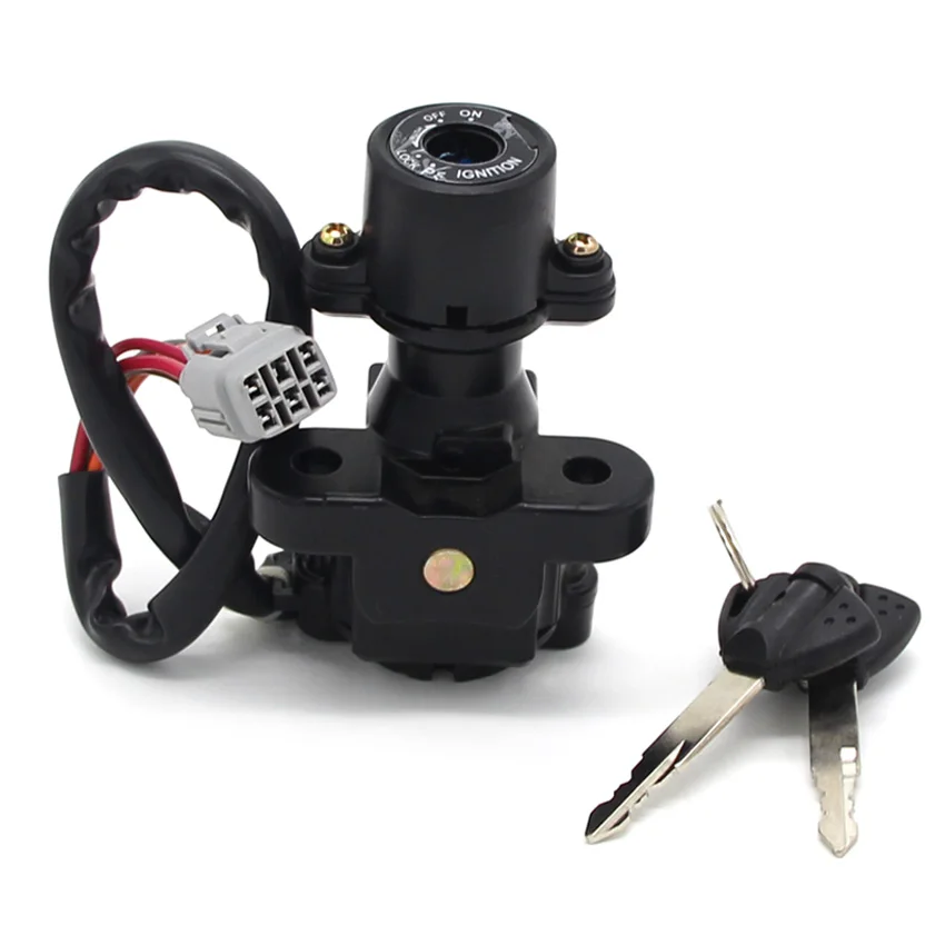 

Motorcycle Ignition Switch Key For Suzuki GSXR1000 GSXR600 GSXR750 OEM:37100-41G11 37100-41G10 Electric Door Iocks Accessories