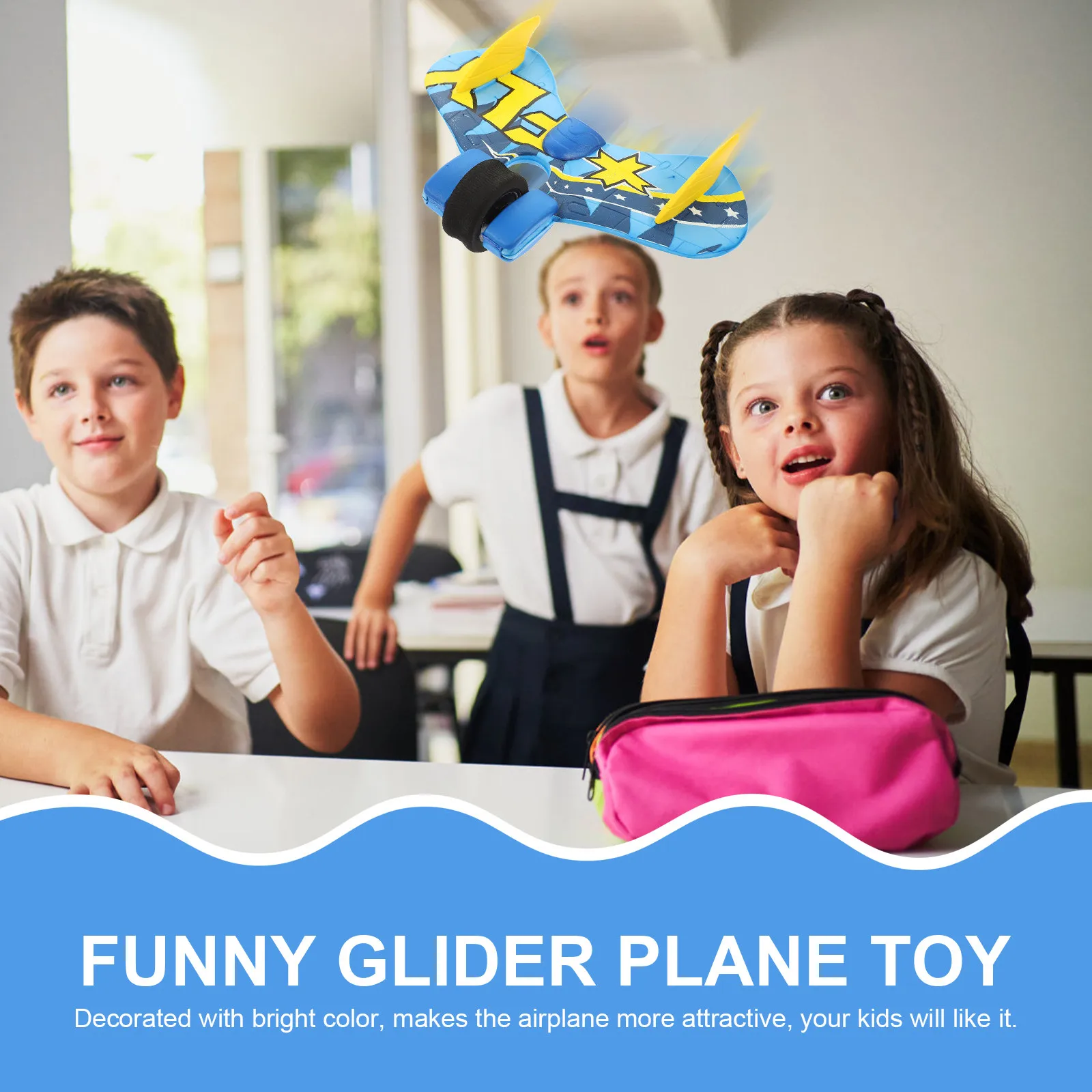 

Забавный легкий самолет-планер из ЭВА для улицы, для метания, подарок на день рождения, интересные самолеты из ЭВА