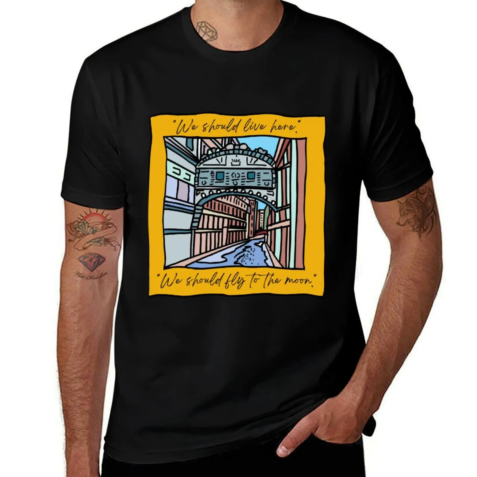 My Policeman Venice Classic T-Shirt black cotton t-shirt plain for man package man t shirts graphic T-Shirt