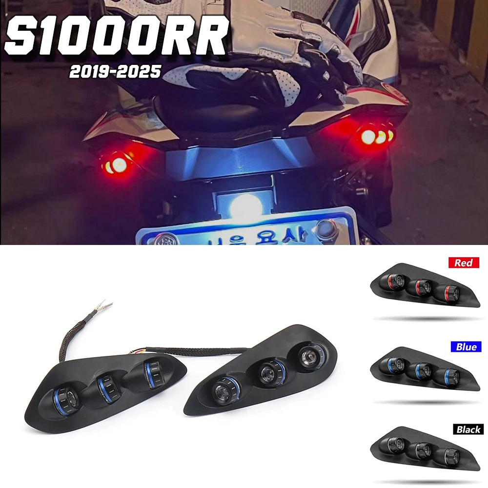 

Для BMW S1000RR 2019-2025 новые задние фонари для мотоцикла, светодиодные указатели поворота, указатель поворота, задний фонарь S1000RR 2024