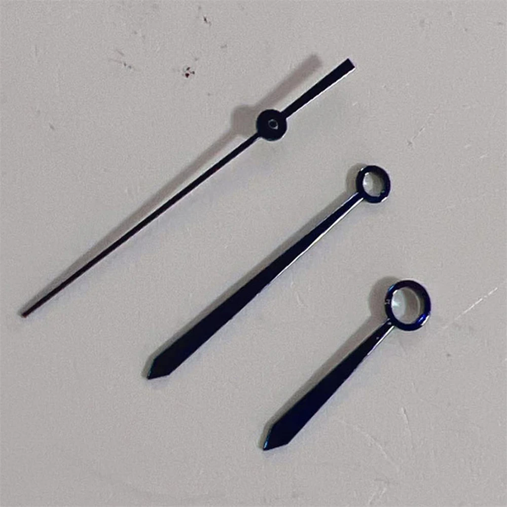 3pcs Blue Watch Hands Set Epee/ Sword Needle for Japan 8215/ 821A/ 8200/ Mingzhu 2813/ 3804 Mechanical Movement Accessories