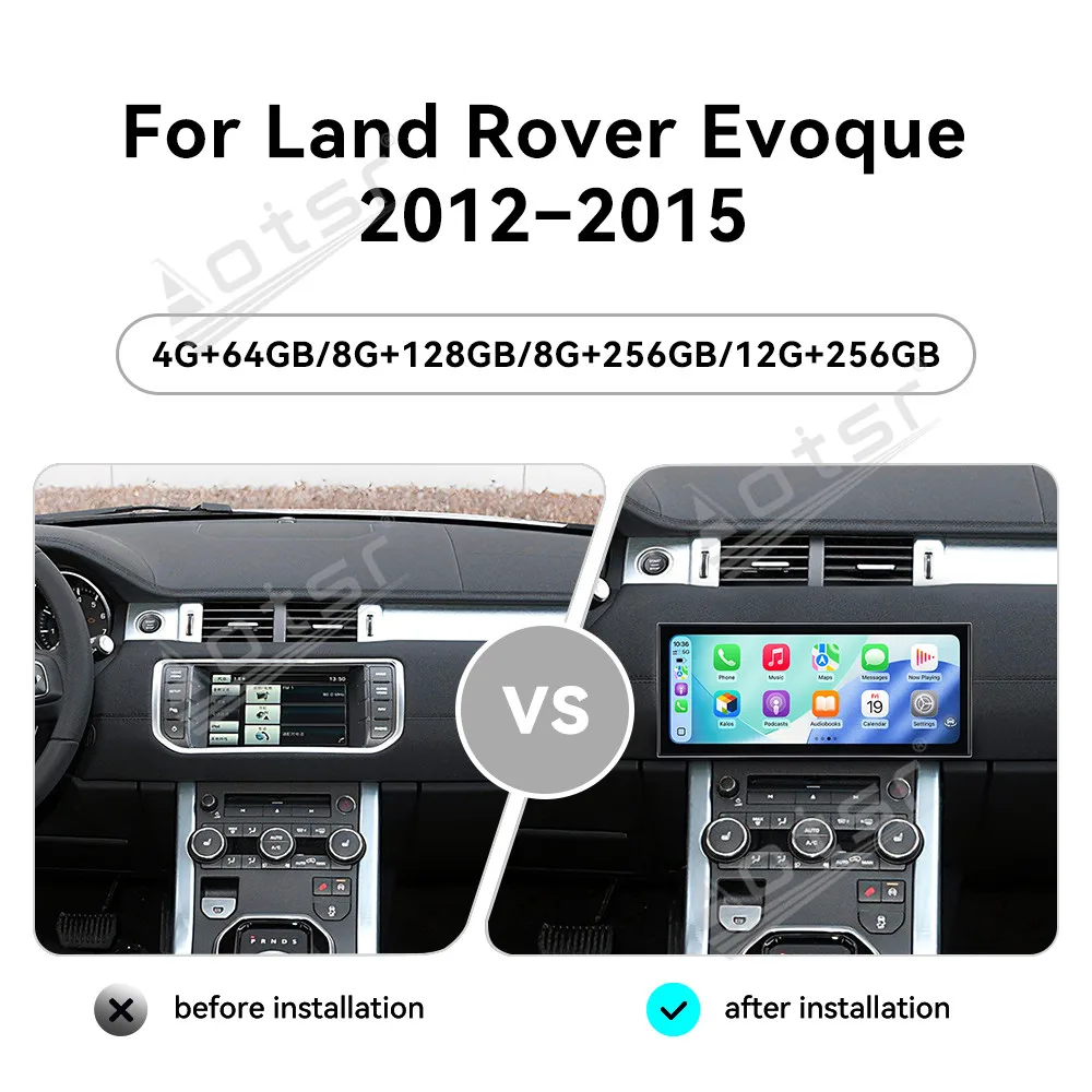 15.8'' HD Screen Car Radio For Range Rover Evoque Bosch 2012-2015 Car Multimedia Video Player GPS Navigation Carplay Unit DSP