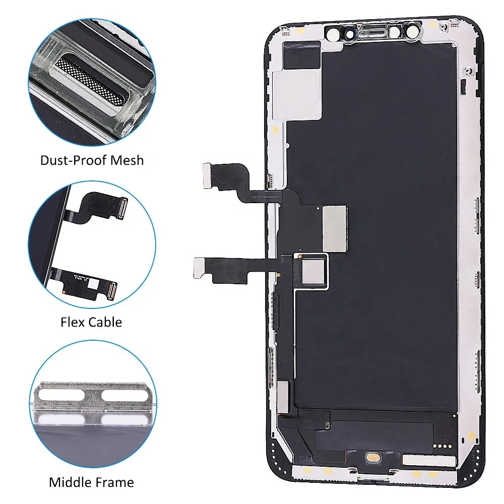 OLED For Iphone X LCD Display Touch Screen Digitizer Assembly Replacement For Iphone X LCD 3D Touch A1865 A1901 A1902 A1903