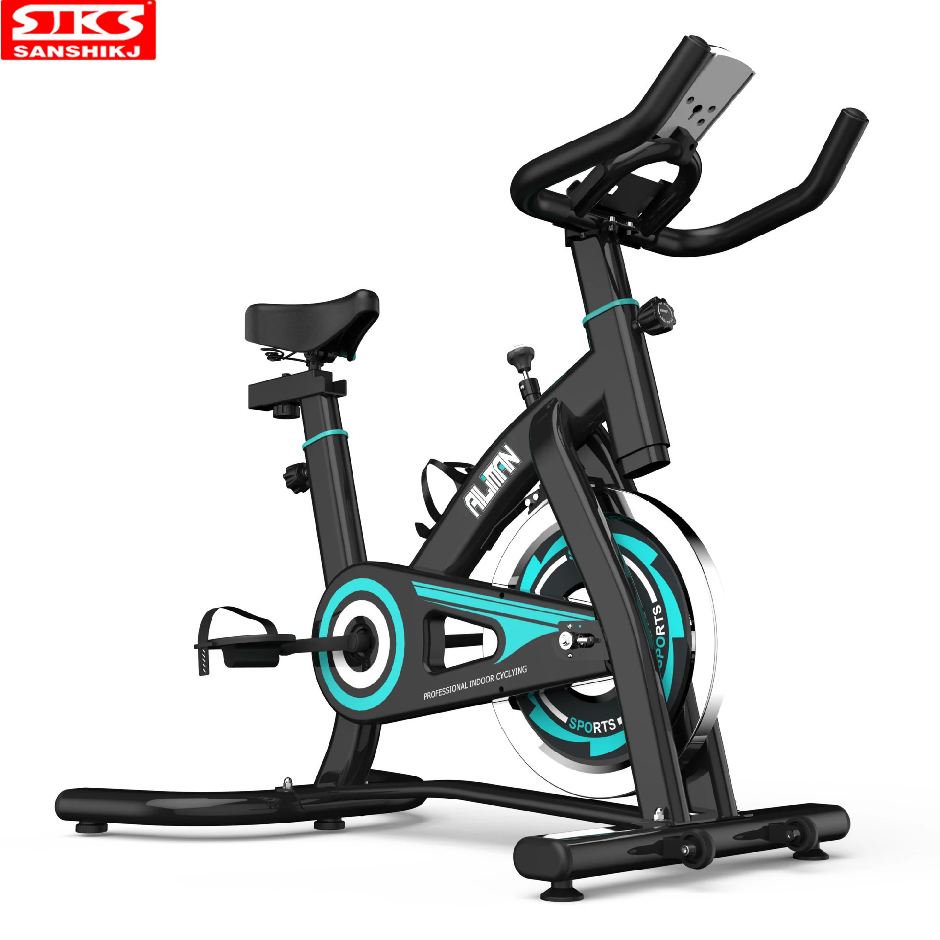 Indoor Fitness Spinning Bike with Bluetooth, Smart App, Home Rehabilitation Training