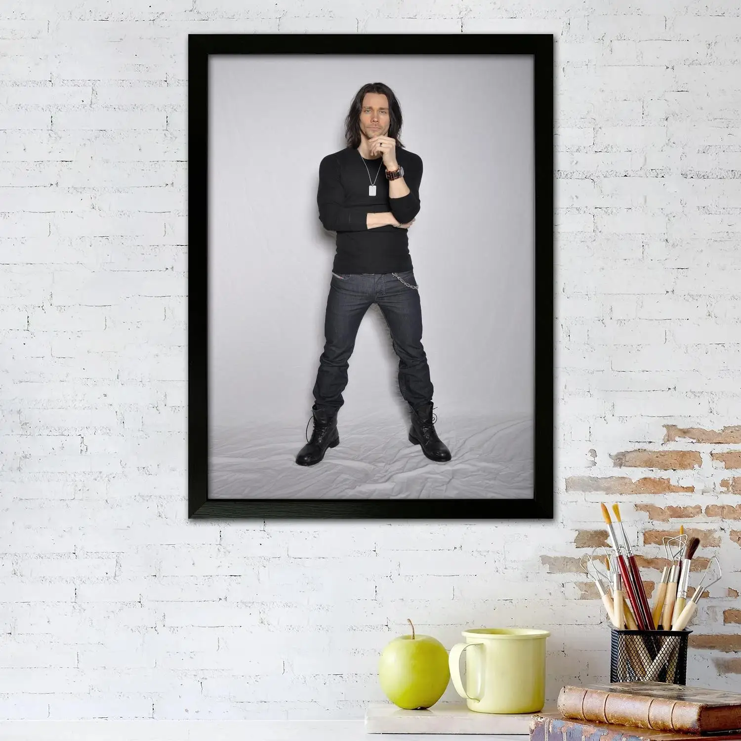 Myles Kennedy Canvas Art Poster and Wall Art, Picture Print, Modern Family, Bedroom Decor, Posters,Decorative painting