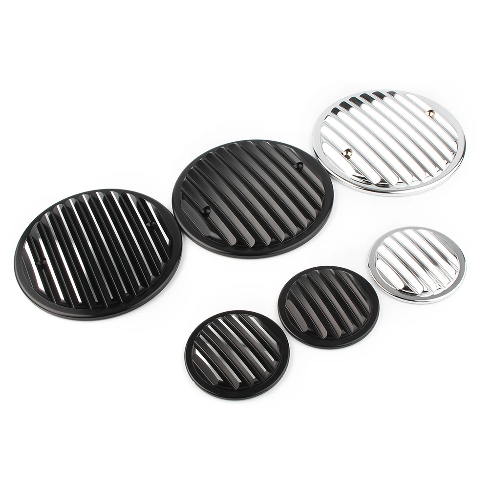 2Pcs Motorcycle Engine Stator Guard Cover Case Protector Trim For 2003-2017 Victory All Models With Freedom V-Twin Engine