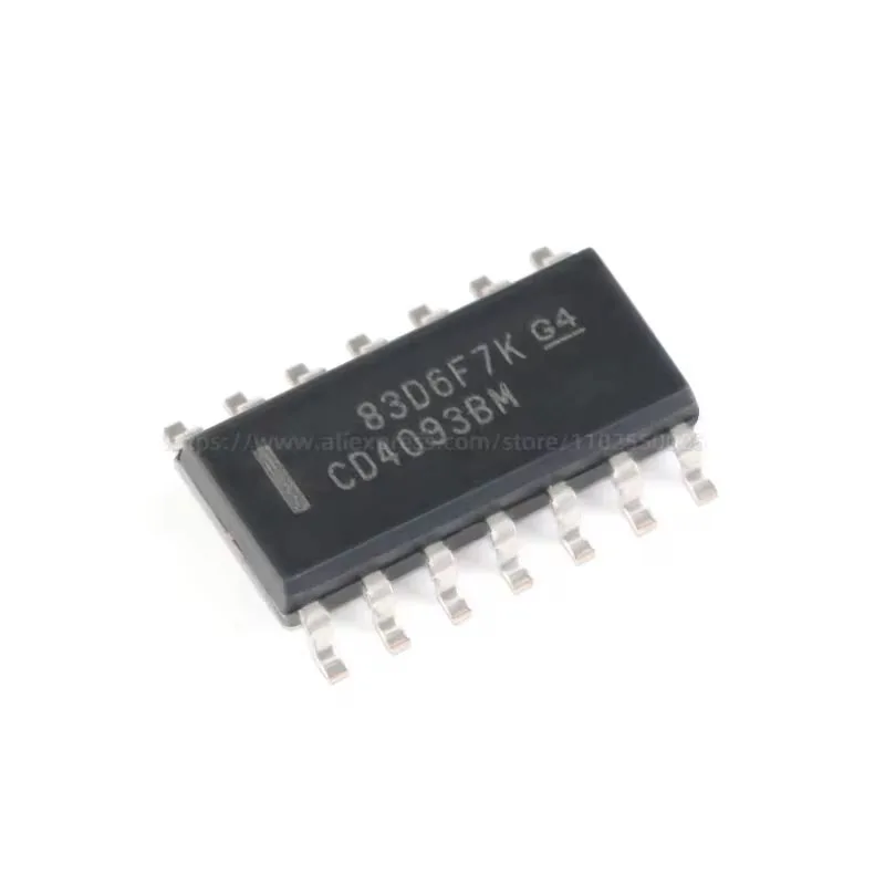 10PCS CD40106BE CD40106BM CD4081BE CD4081BM CD4093BE CD4093BM DIP14 SOP14 SMD CMOS Hex Schmitt-Trigger Inverters IC DIP