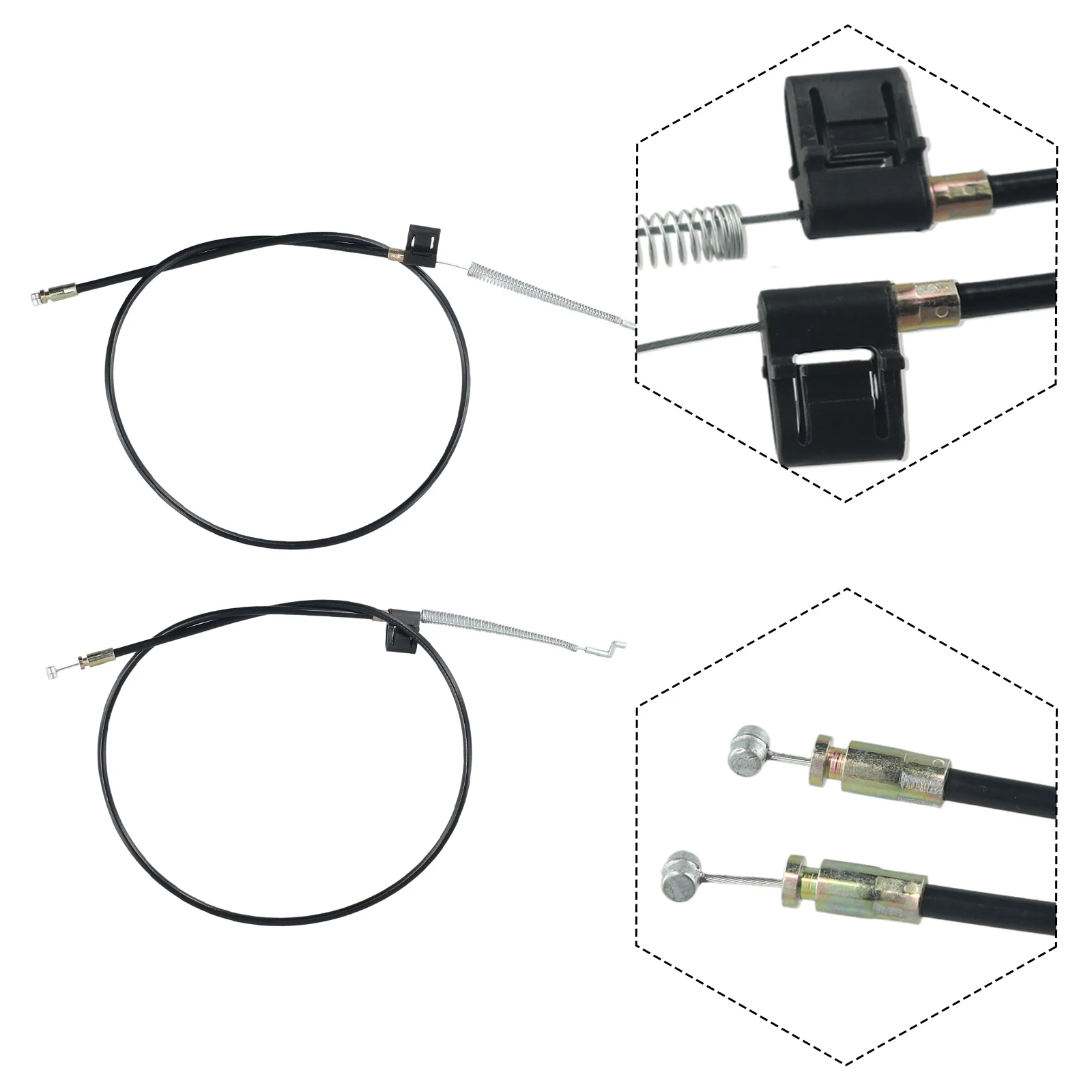 Recliner Sofa Release Cable for Metal Handle Mechanisms Designed as Aftermarket Replacement for Standard Reclining Seating