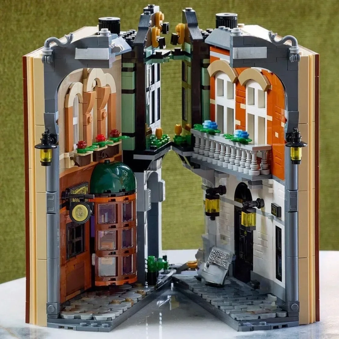 Creative Book Stand Building Blocks Set  Compatible With Legoed Particles Suitable For Christmas Gifts 10351