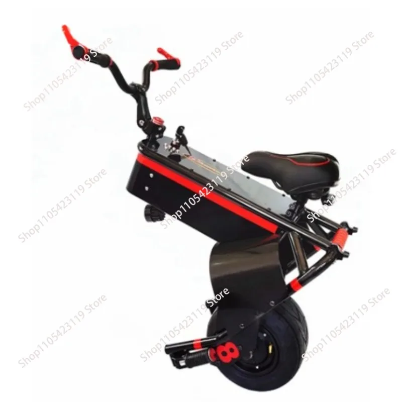 Electric Unicycle With Seat 1500W 60V One Wheel Self-balancing Electric Scooter Motorcycle For Adults 18 Inch Big Wheel view 4
