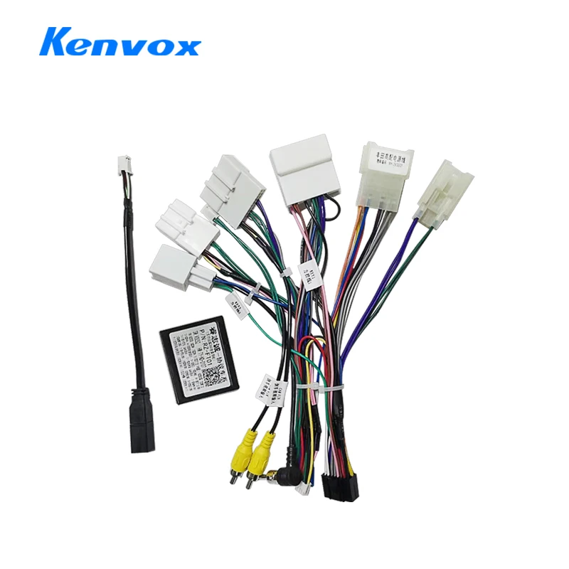 android Car radio Canbus Box Decoder For Toyota Corolla/Camry/CHR /RAV4/ LAND CRUISER 16 pin Wiring Harness Plug Power Cable